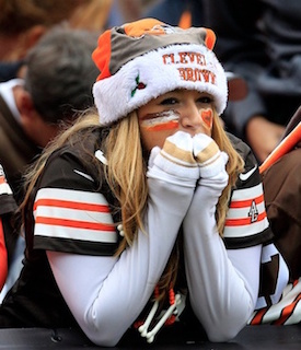 Sad Cleveland Browns Fan