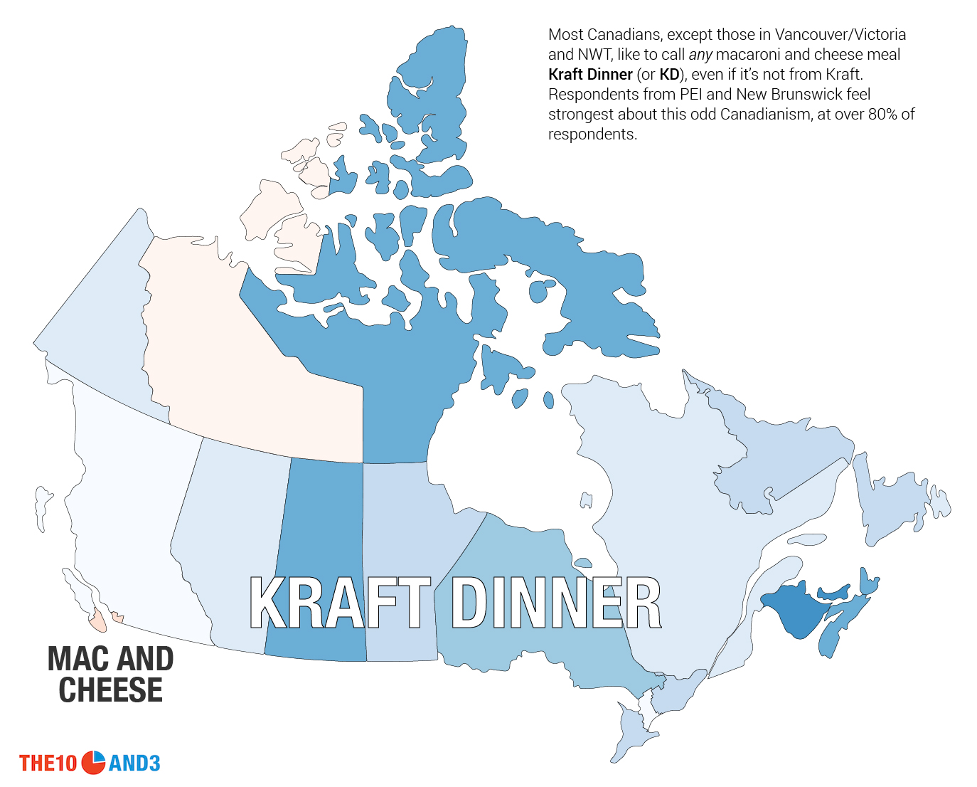 Kraft Dinner vs. Macaroni and Cheese